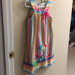 Classic seersucker dress